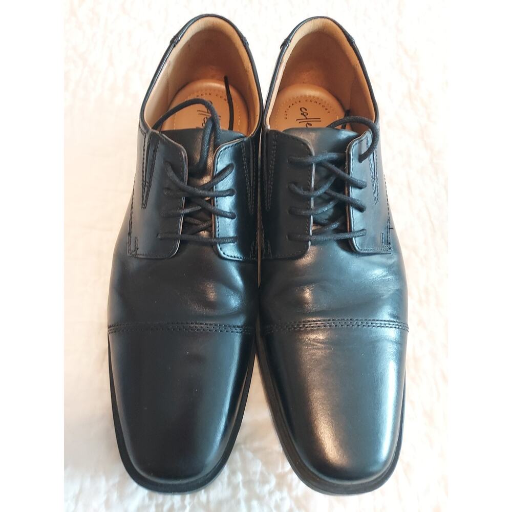 Collection by Clarks Men's Dress Shoes size 8.5 US Medium Tie EUC Comfort
